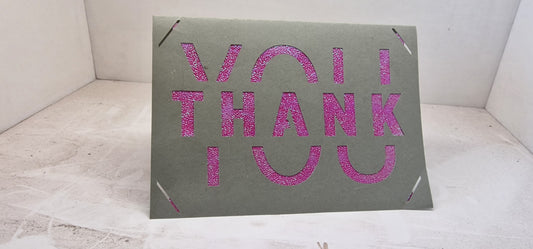 Thank You Handmade Card (ID25)